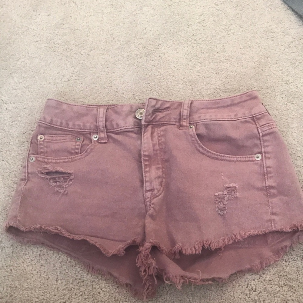 American eagle high waisted shorts